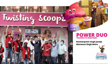 Twisting Scoops– India’s First Turkish Dessert & Ice-Crem Chain