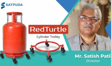 ‘Satpuda’s RedTurtle,’ A Quality design of LPG Cylinder Trolley which stands for #EasyPushRahoKhush.