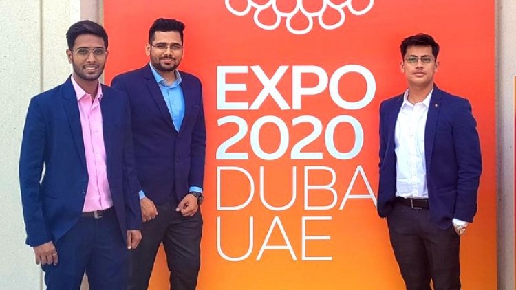Botosynthesis – A young start-up from Udaipur represented Indian start-up Ecosystem at Expo 2020 in Dubai.