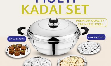 Maxfresh’s Multi Kadai – Cook Multiple Items with a Single Kadai.