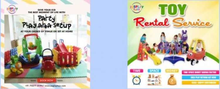 Jusplaytoys - A Toy Rental Library for home and parties