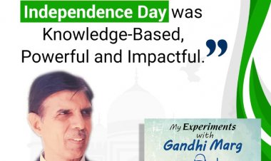 The Gandhian Way holds influence even today, successful online session held on 15th August!