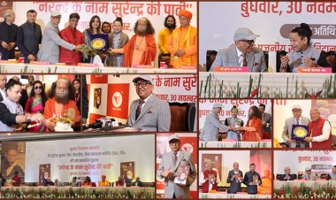 Surendra Kumar Jain’s new book ‘Narendra Ke Naam Surendra Ki Paati’ witnesses a mega launch