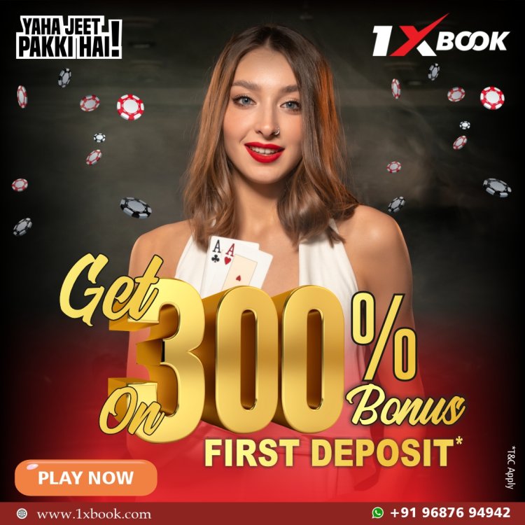 Sign up and start playing on 1XBook and get: