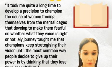 Words of Wisdom From The Trailblazer Mayaa SH on Teacher's Day...