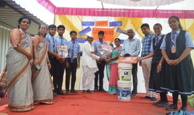 Pyramid International School Spreads Love and Joy on Grandparents' Day at EK Privar Old Age Home"